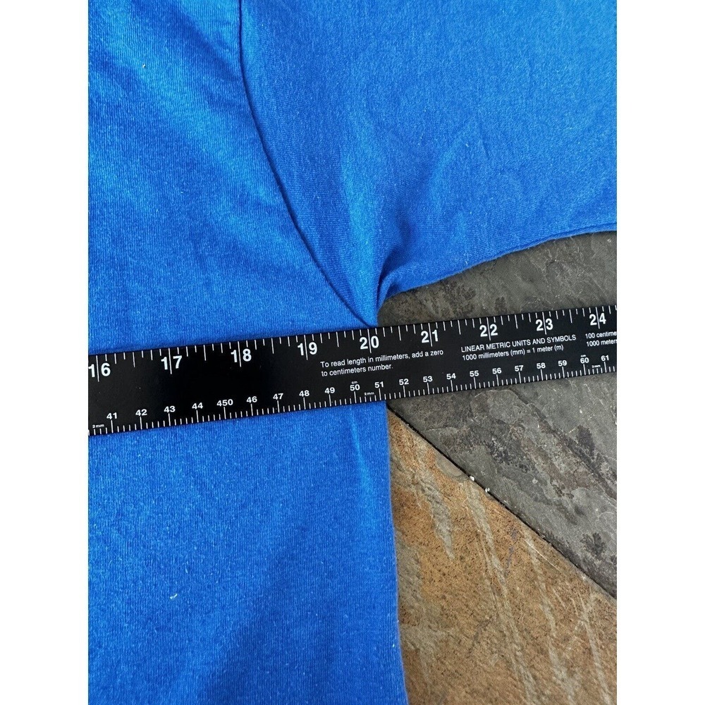 Screen Stars Best Shirt Sz L Husky Dog 90’s Alaska Blue Single Stitch Sl… - Picture 8 of 9